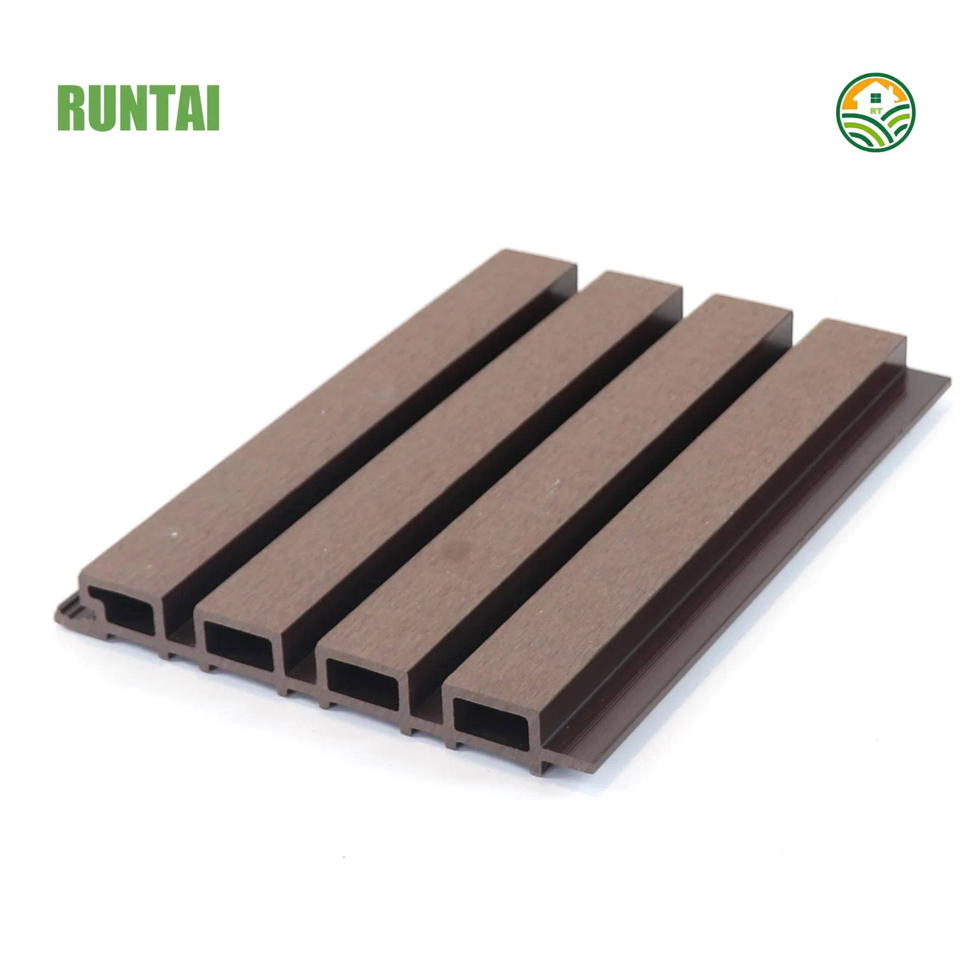3D Exterior Outdoor WPC Wall Cladding Low Maintenance Wood Plastic Composite Panel