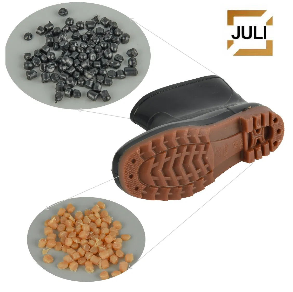 Eco Friendly Plastic Raw Material Urethane Virgin Thermoplastic Elastomer TPE/TPR/PVC Granules for Shoe