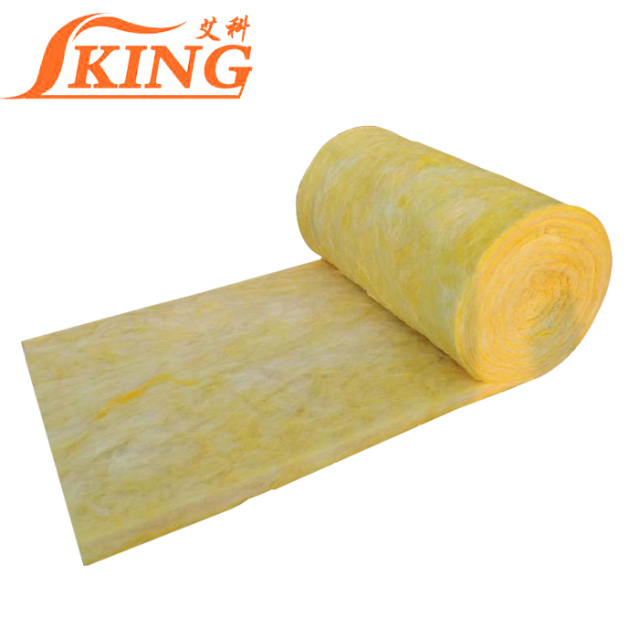 Isoking Glass Wool Blanket Heat Insulation Building Materials