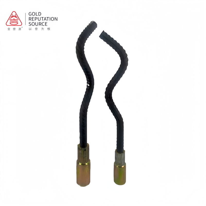 Threaded Short Lifting Socket Snake Wavy Tail Anchor Steel Building Materials for Apartment Wall Concrete Reinforcement