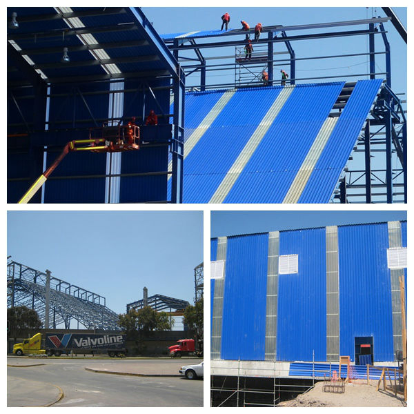 Trapezoidal ASA PVC House Roof Construction Material for Roofing