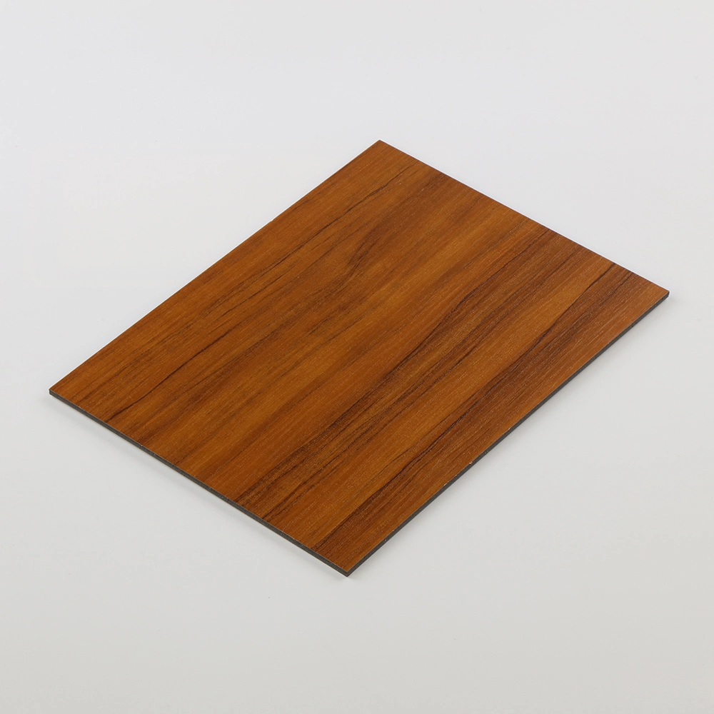 Wood Color Aluminum Composite Panel Building Decoration Material