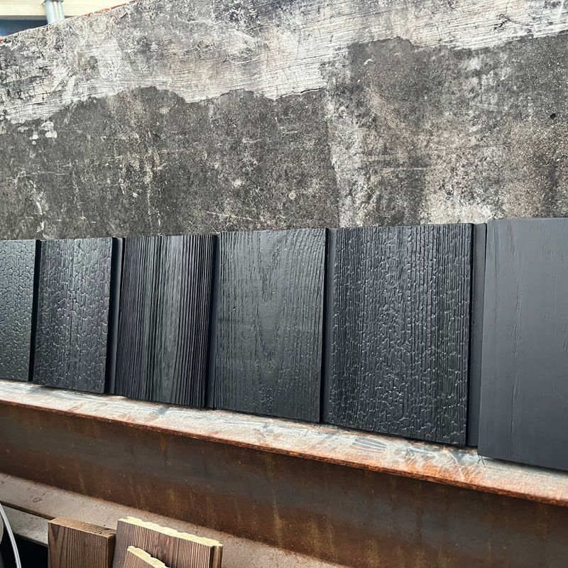 China Best Quality Factory Direct Outdoor Anti-Corrosion Solid Wood Deep Carbonized Wood Shou Sugi Ban Decorative Exterior Wall Cladding Shou Sugi Ban