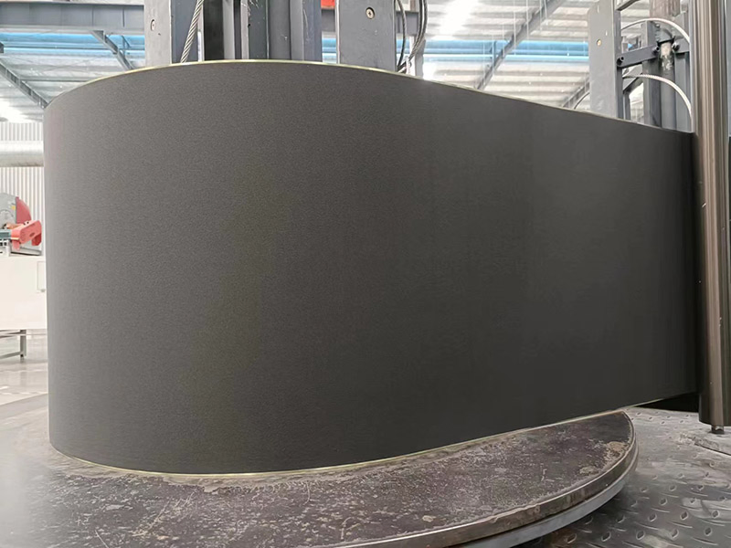 Rubber NBR Foam Coating Steel Foamet Metal Material