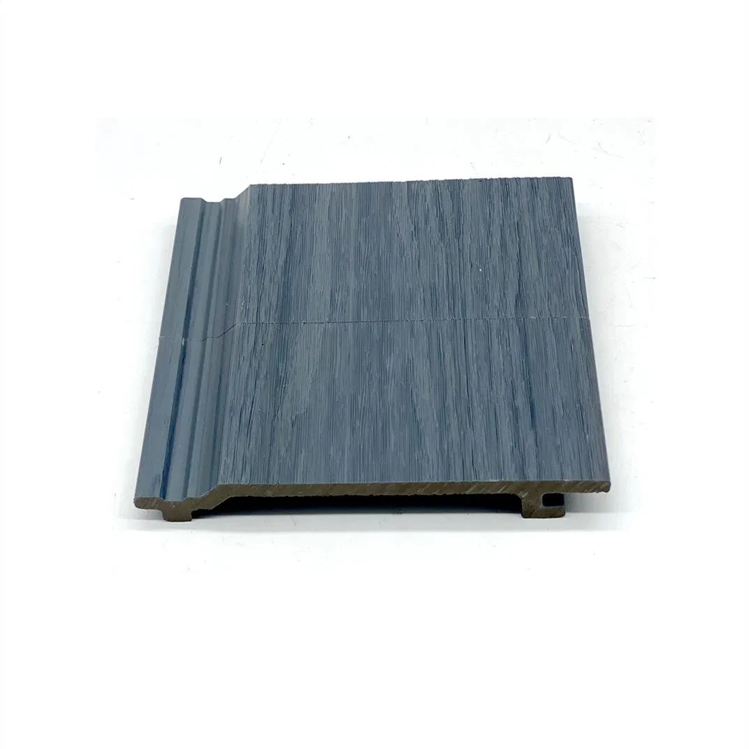Outdoor Wall Decoration Wood Grain Texture Co-Extrusion WPC Wall Cladding Buiding Material