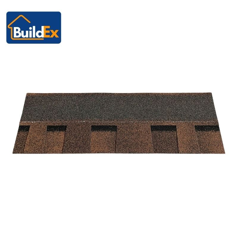 New Type Economical Black Asphalt Roofing Laminated Shingles Fiberglass Building Materials for House Construction