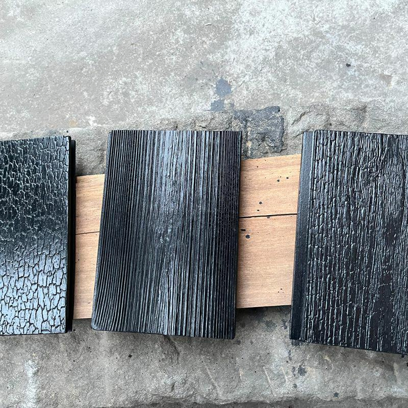 China Best Quality Factory Direct Outdoor Anti-Corrosion Solid Wood Deep Carbonized Wood Shou Sugi Ban Decorative Exterior Wall Cladding Shou Sugi Ban