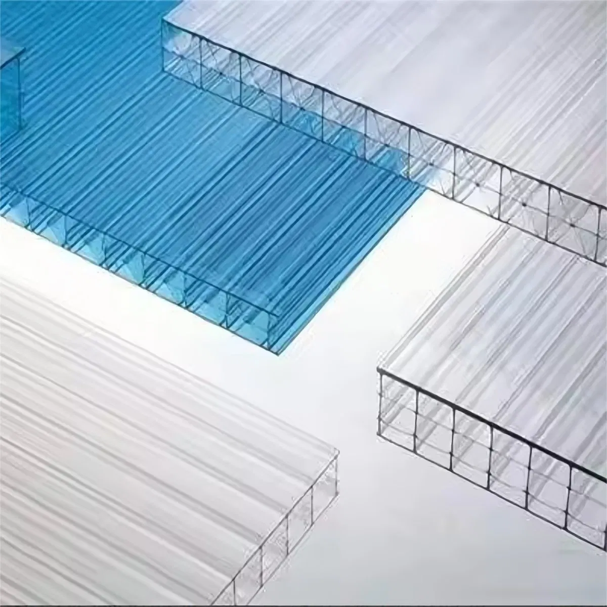 Impact-Resistant Polycarbonate Hollow Roofing Material for Long-Lasting Protection