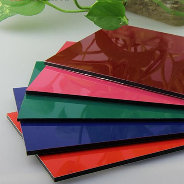 Good Quality Glossy 3mm 4mm Alucobonds Aluminum Composite Material