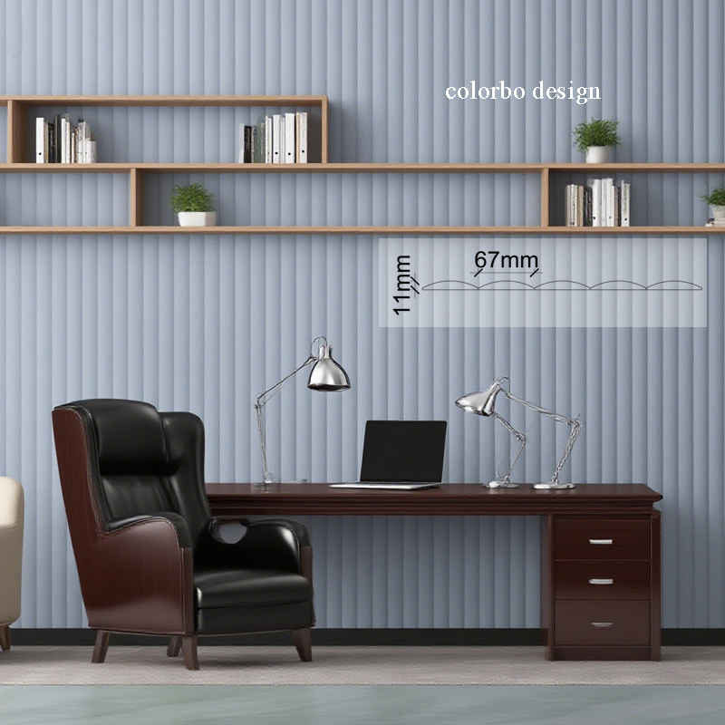 Embossed Panel &nbsp;Acoustic Wall Plain Panel for High Density Sound Absorption and Decoration