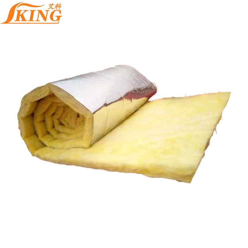 Isoking Glass Wool Blanket Heat Insulation Building Materials