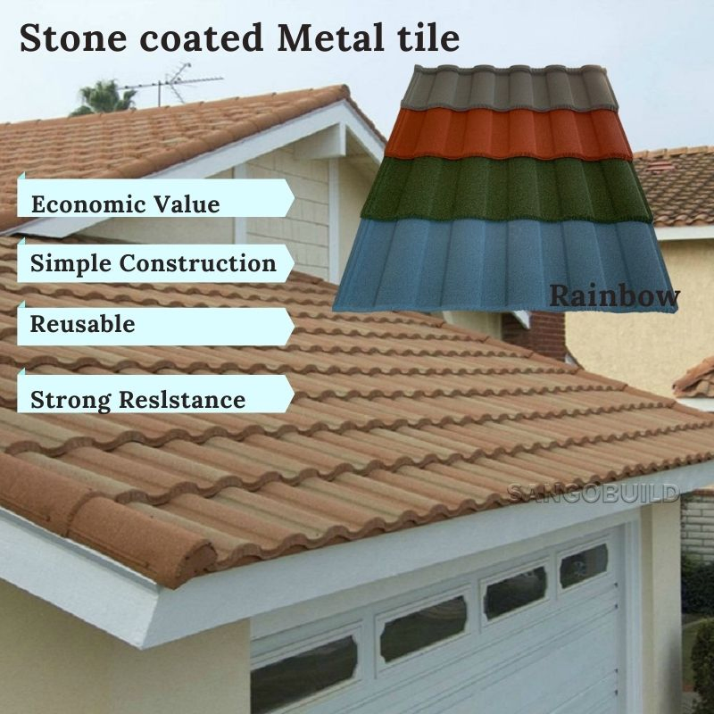 Stone Coated Roof Tile Building Materials for House