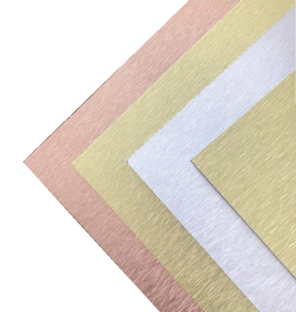 Different Colors Metallic Aluminum Composite Panels ACP Aluminium Exterior Interior Decoration Material