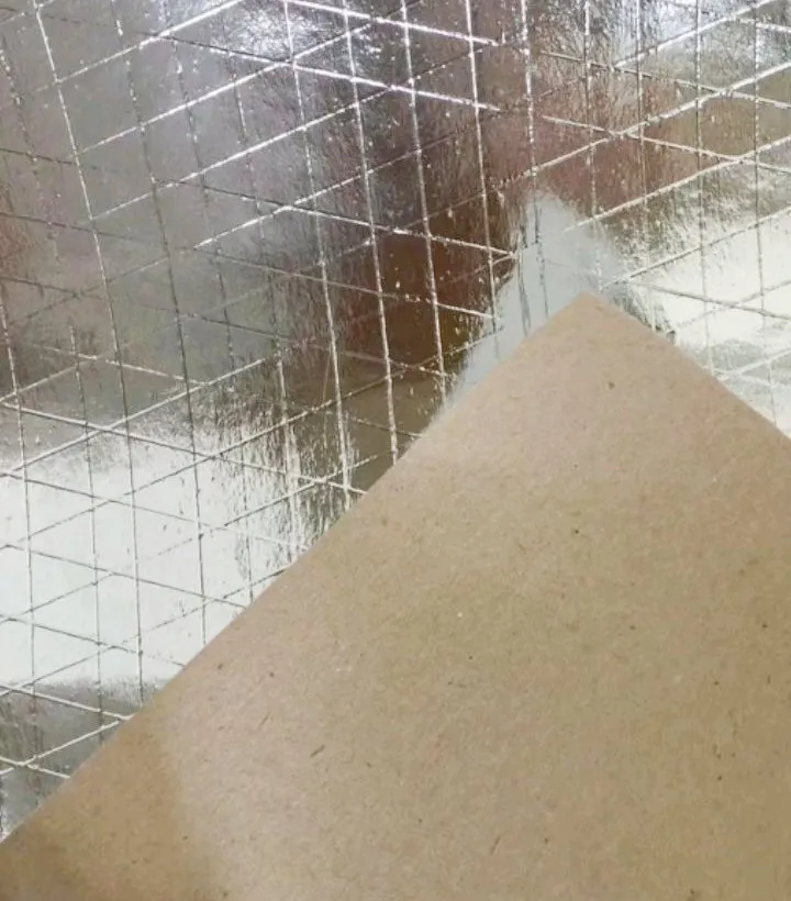 Aluminum Foil Scrim Kraft Fsk Facing Glass Wool as Building Insulation Materials
