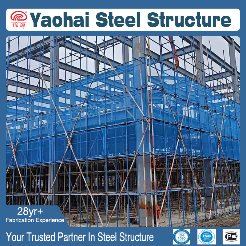 Precision Structural Steel Fabrication Q355b Material ISO 9001 Certified