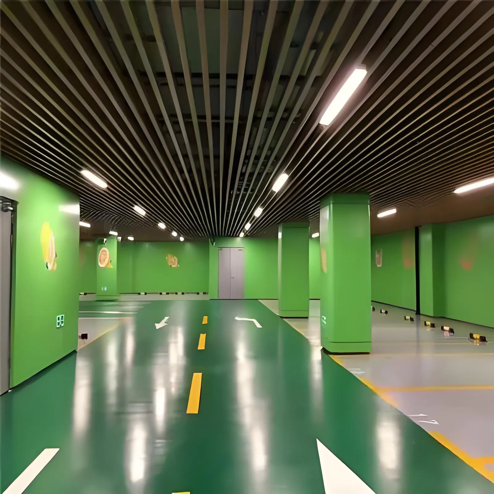 Affordable Aluminum Linear Baffle Ceiling System for Modern Spaces