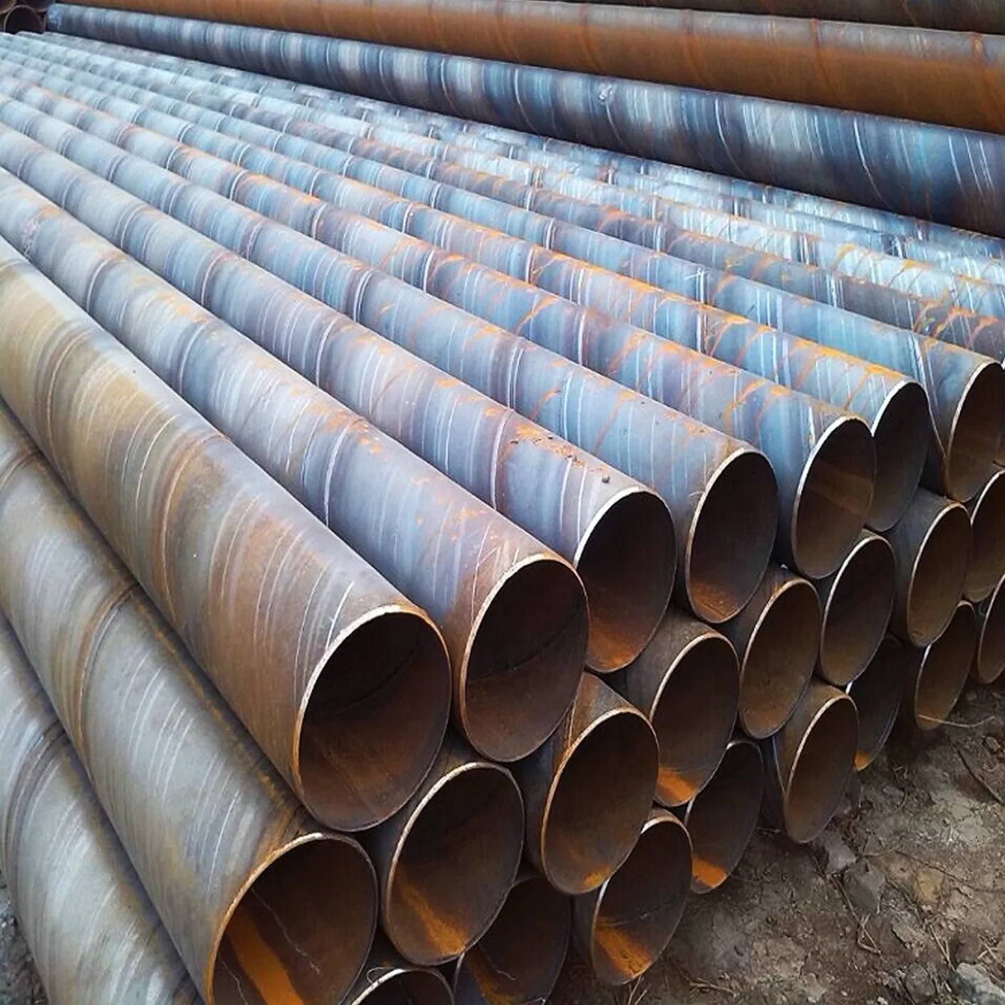 High-Quality Spiral Welded Carbon Steel Pipe for Construction Projects