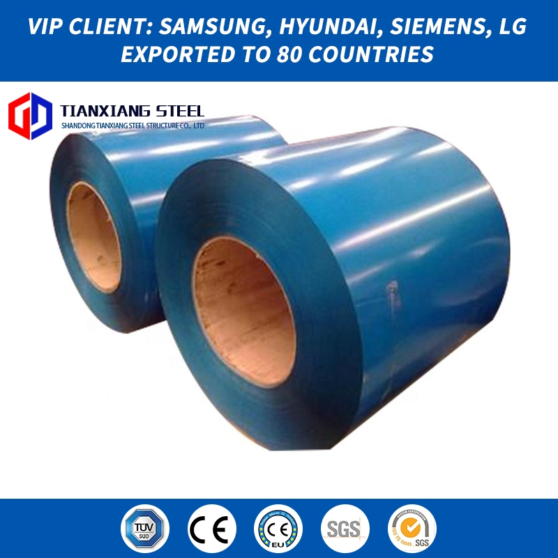 China Prime Quality Colorful PPGI Metal Galvanized Steel Sheet Roof Plate Roofing Material