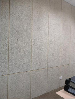 AG. Acoustic Decorative Board Painted Wood Fiber Soundproofing Wall Panels Acoustic Material