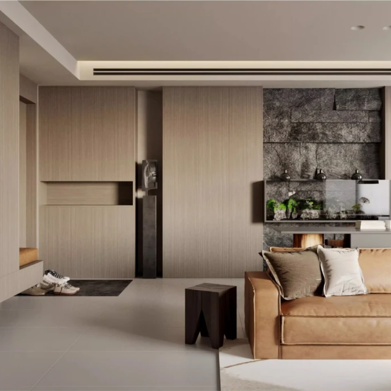 Elegant Fluted Wall Panels for Contemporary WPC Interiors