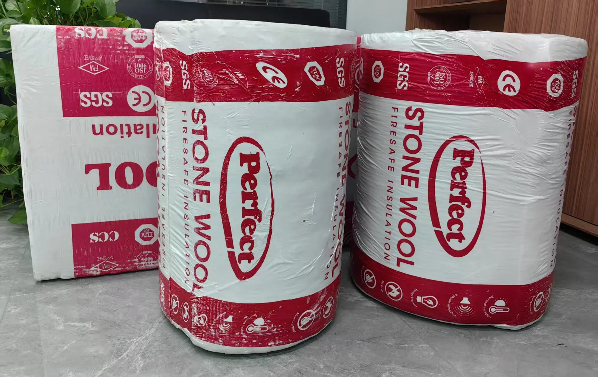 Building Materials Insulation Board FM Certificate Basalt/Mineral/Stone/ Rock Wool/Rockwool Blanket