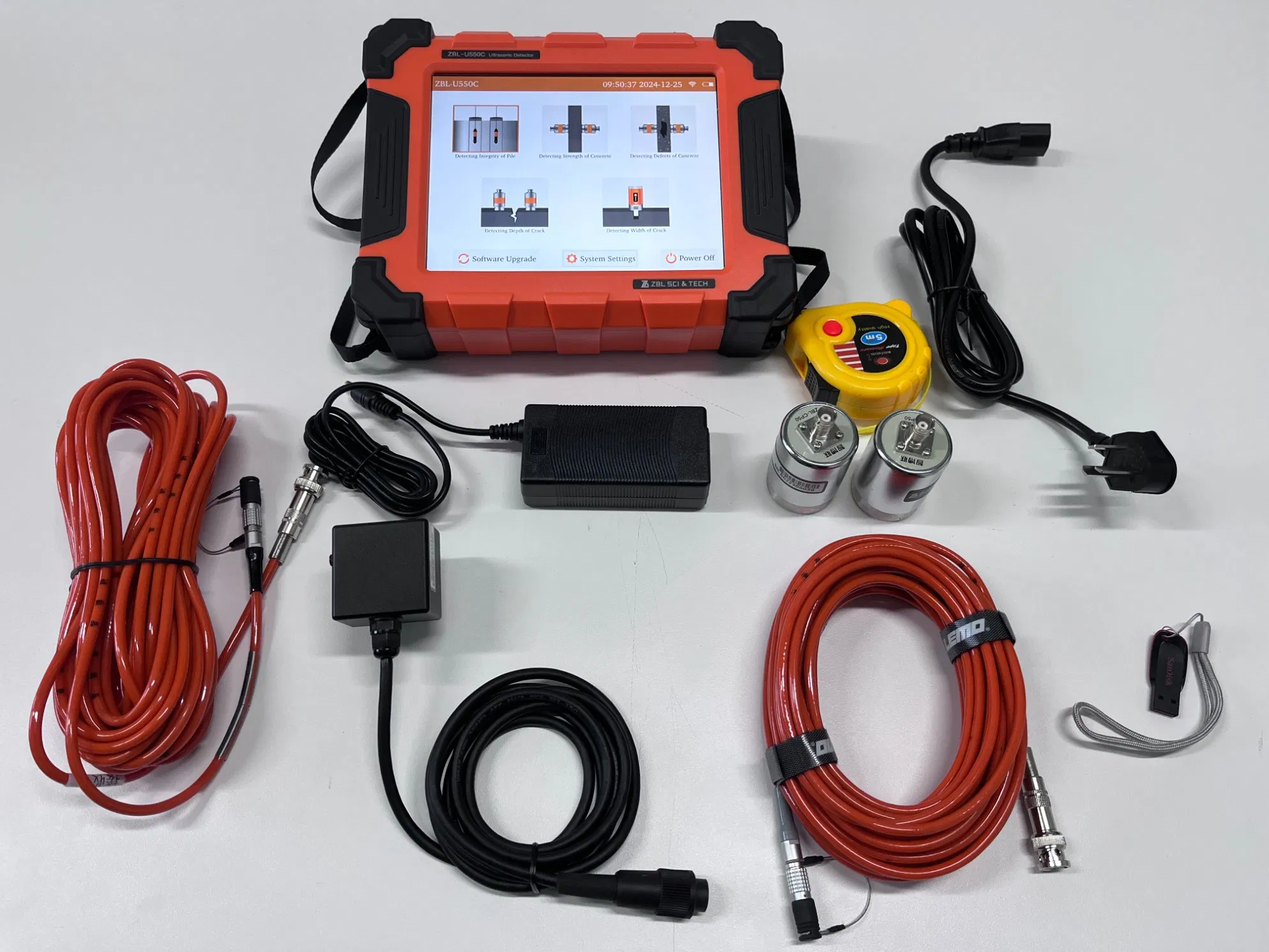 Ultrasonic Non-Destructive Testing (NDT) Device for Concrete