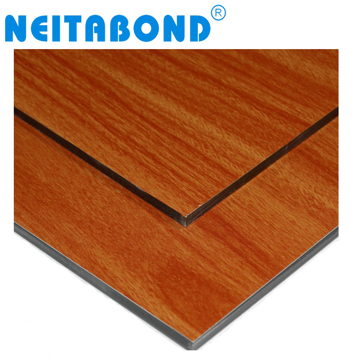 Good Surface Wood Aluminum Composite Material for Cladding