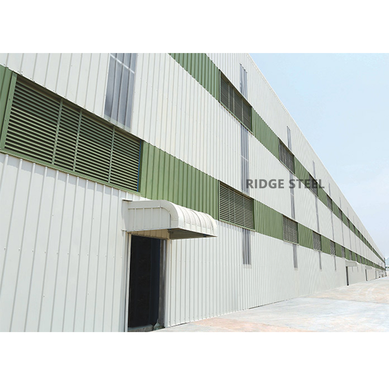 Qingdao Large Span Prefabricated Stable Steel Structure Formwork Workshop Building Material