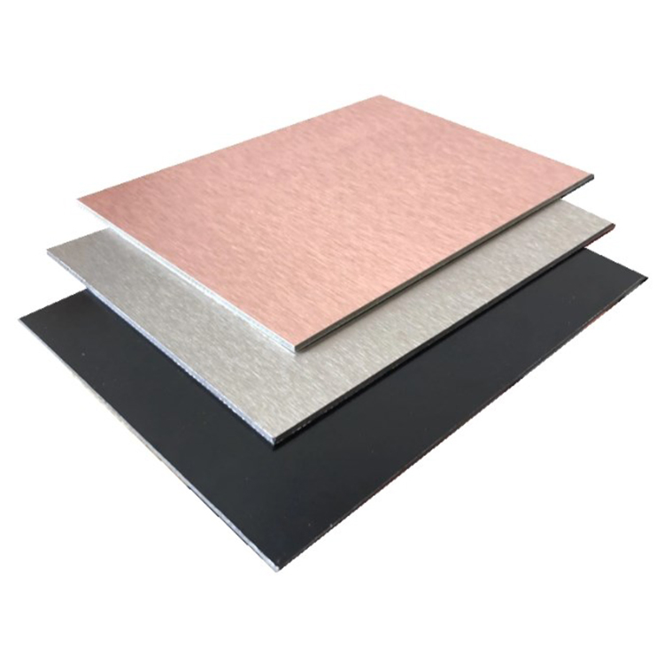 Different Colors Metallic Aluminum Composite Panels ACP Aluminium Exterior Interior Decoration Material