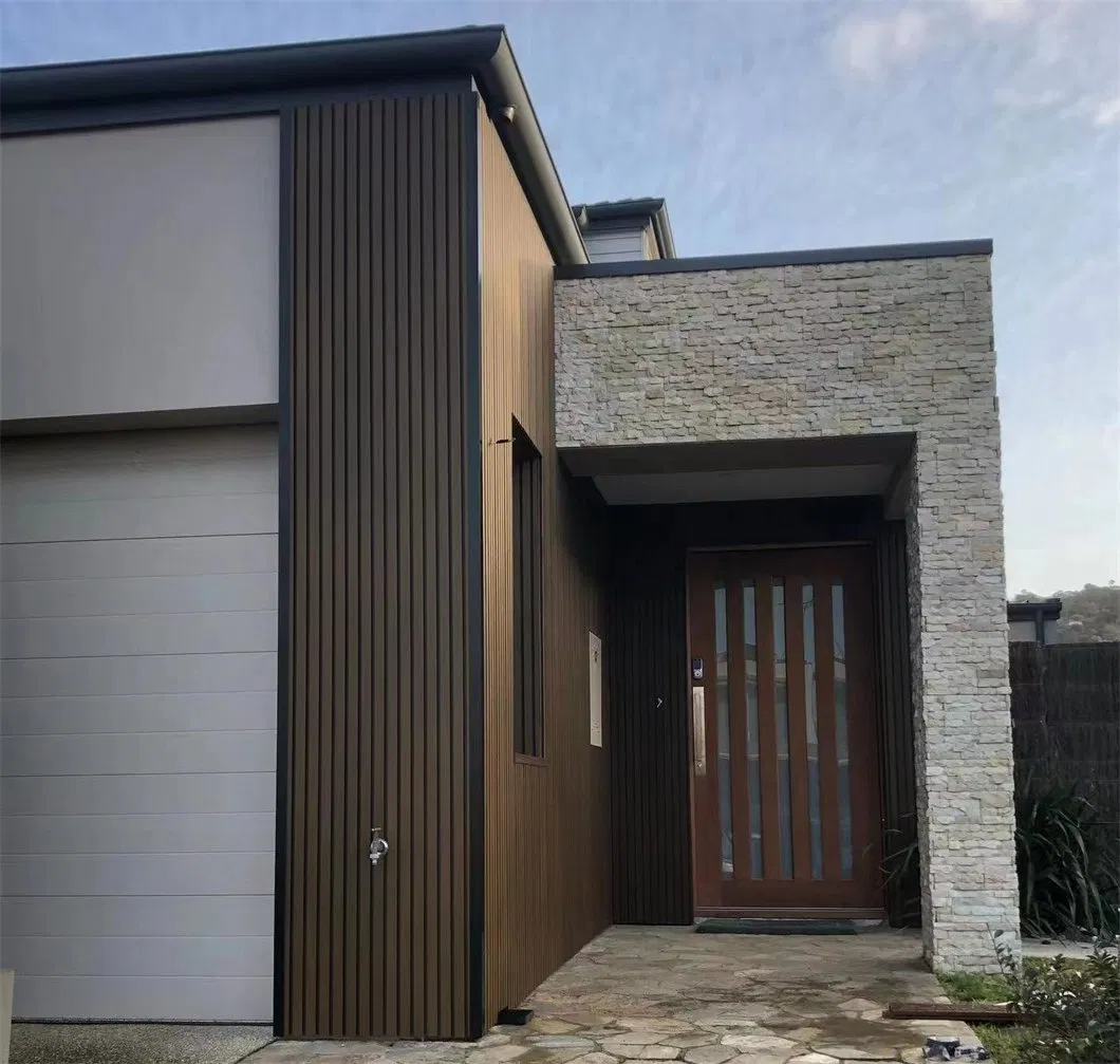 Waterproof Exterior UV-Resistant for No Color Fading WPC Wall Cladding