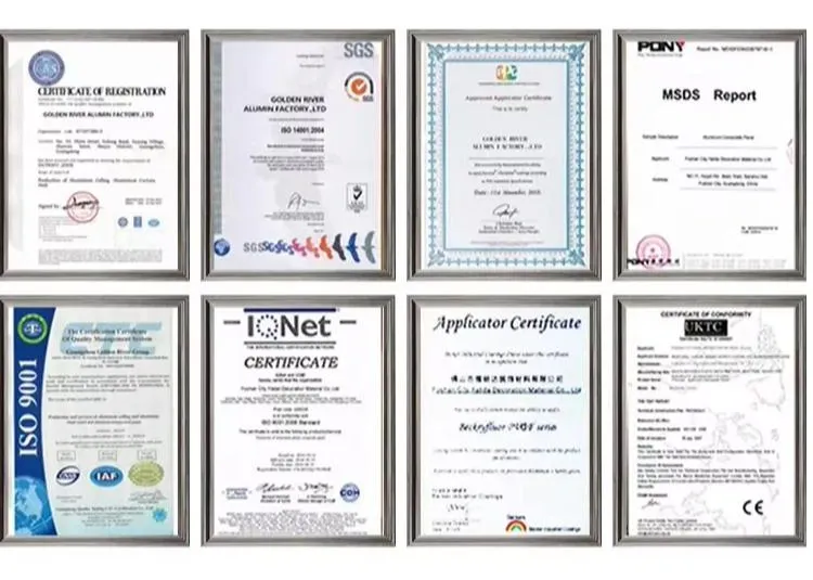 Factory Certifications