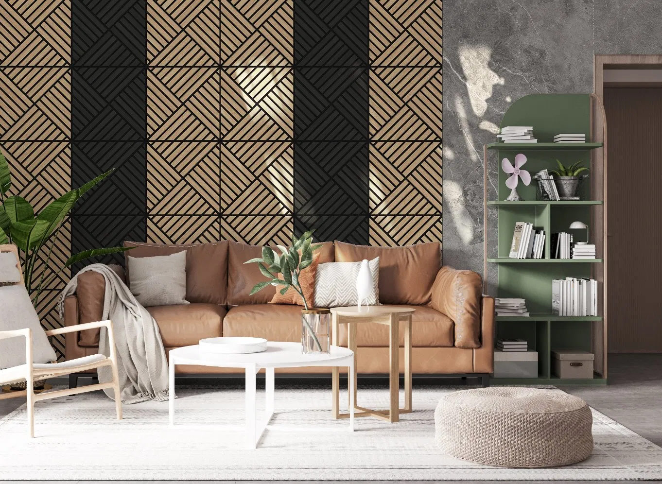 Pet Sound Absorption Slat Board Wall Acoustic Eco MDF Veneer Acoustic Panel