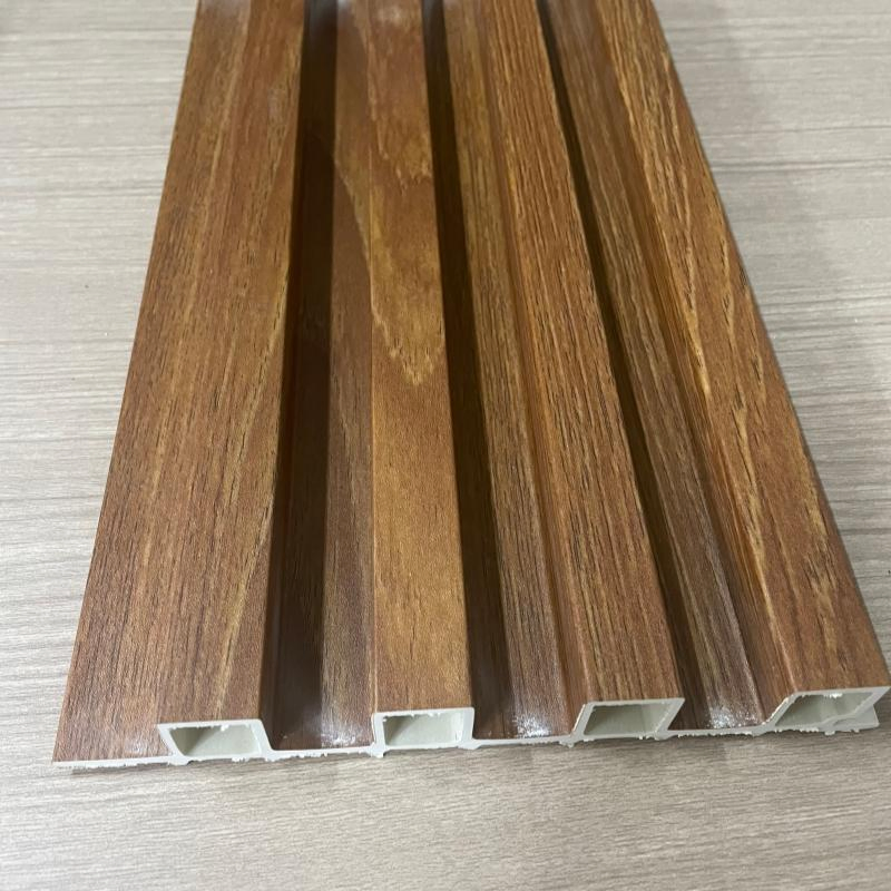 Middle East Good Sale High Quality Fashion Design WPC/PVC /Plastic Decoration Fluted Panel/Board/ Sheet for Interior Wall Material