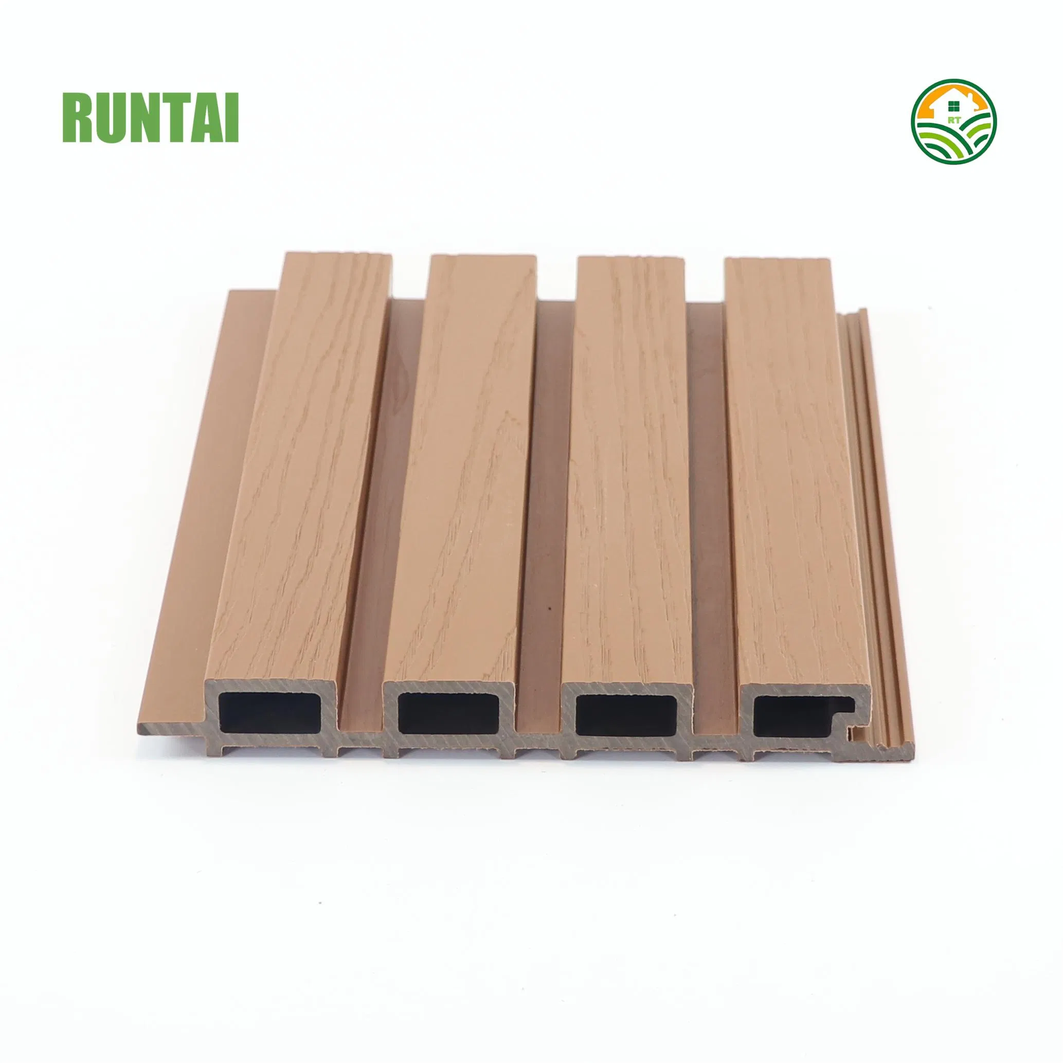 3D Exterior Outdoor WPC Wall Cladding Low Maintenance Wood Plastic Composite Panel