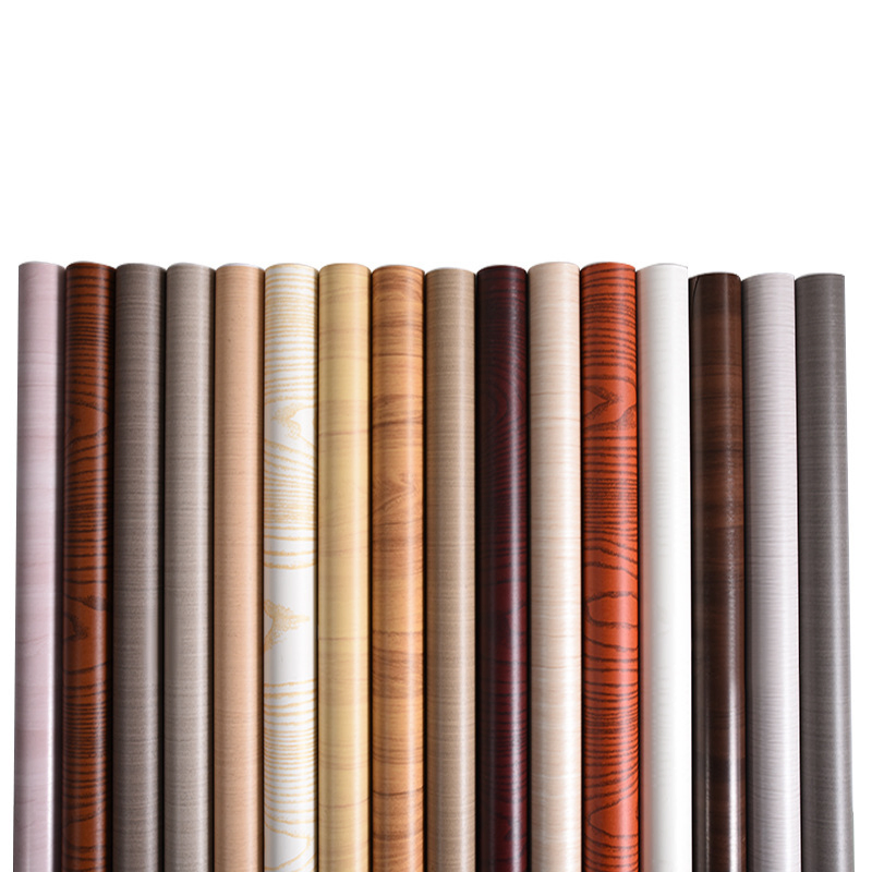 PVC Wood Grain Modern Design Home Decorative Film for Wall Panels