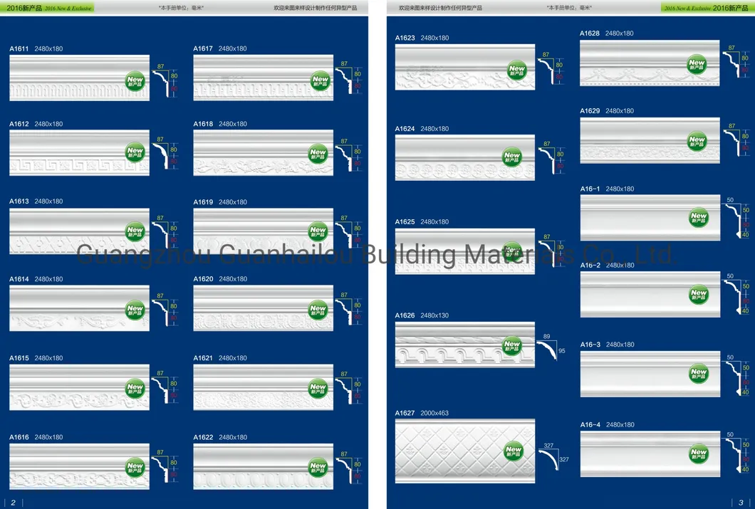 Gypsum Cornice Detail 5