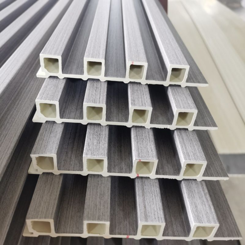 Best Price Building Material 3D Wood Plastic Composite Fluted Decorative Acoustic Ceiling Interior/Exterior PVC/WPC Wall Panel