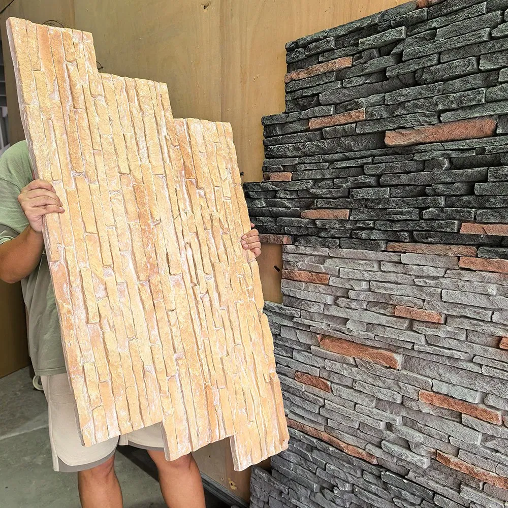 Hand-Painted Faux Pebble Sheets for Swimming Pool Surrounds with Anti-Slip Textured Surface Finish