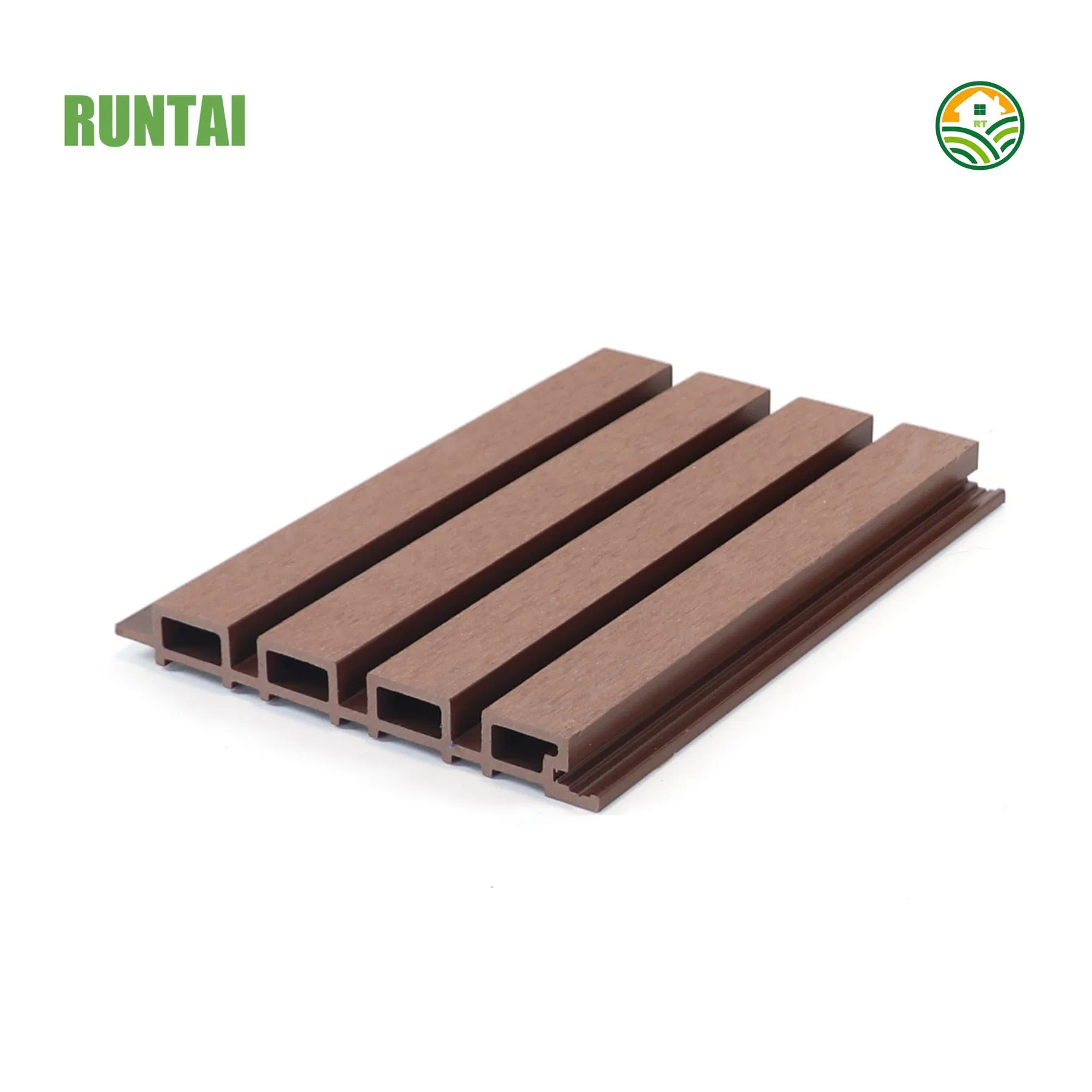 3D Exterior Outdoor WPC Wall Cladding Low Maintenance Wood Plastic Composite Panel