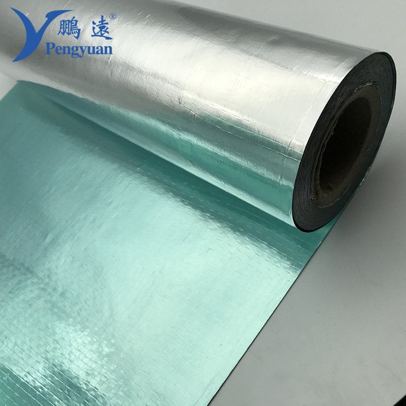 Roof Sarking Aluminum Foil Woven Fabric Heat Thermal Insulation Building Material