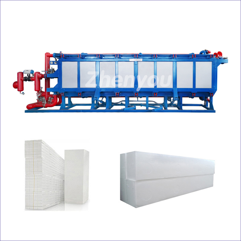 EPS Construction Foam Block Shape Moulding Machine Equipment Expanded Polystyrene Block Thermal Insulation Packaging Material Molding Production System