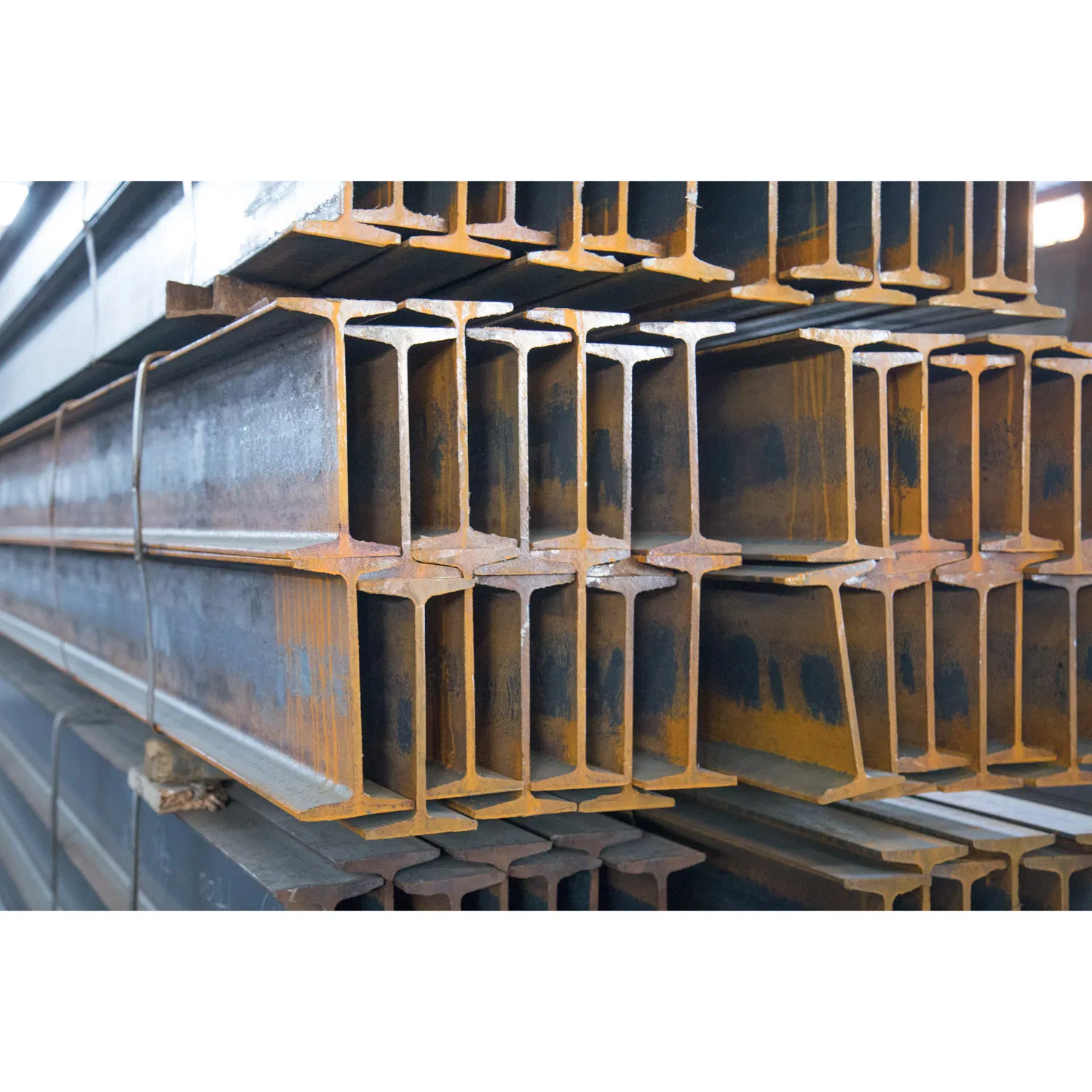 H Beams Steel Structural Construction Project Materials