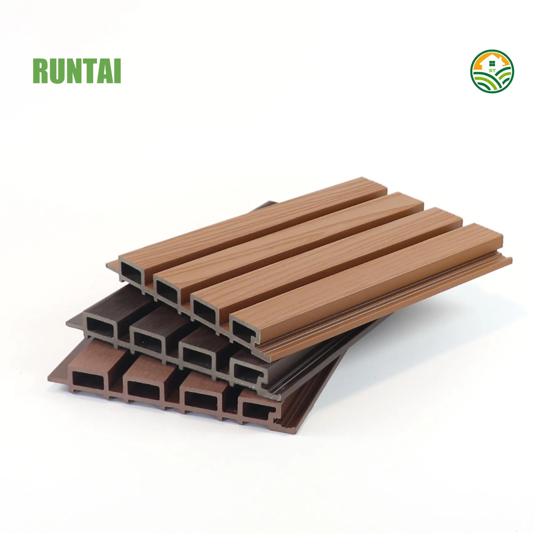 3D Exterior Outdoor WPC Wall Cladding Low Maintenance Wood Plastic Composite Panel