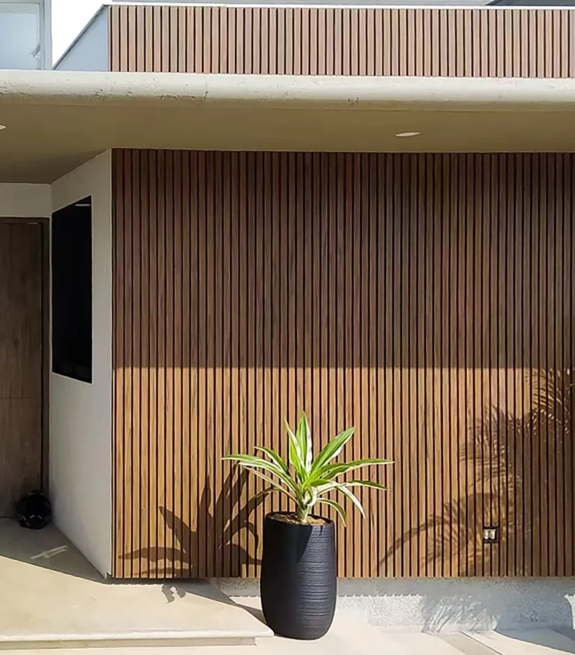 WPC Wood Plastic Exterior Cladding for Residential and Commercial Use