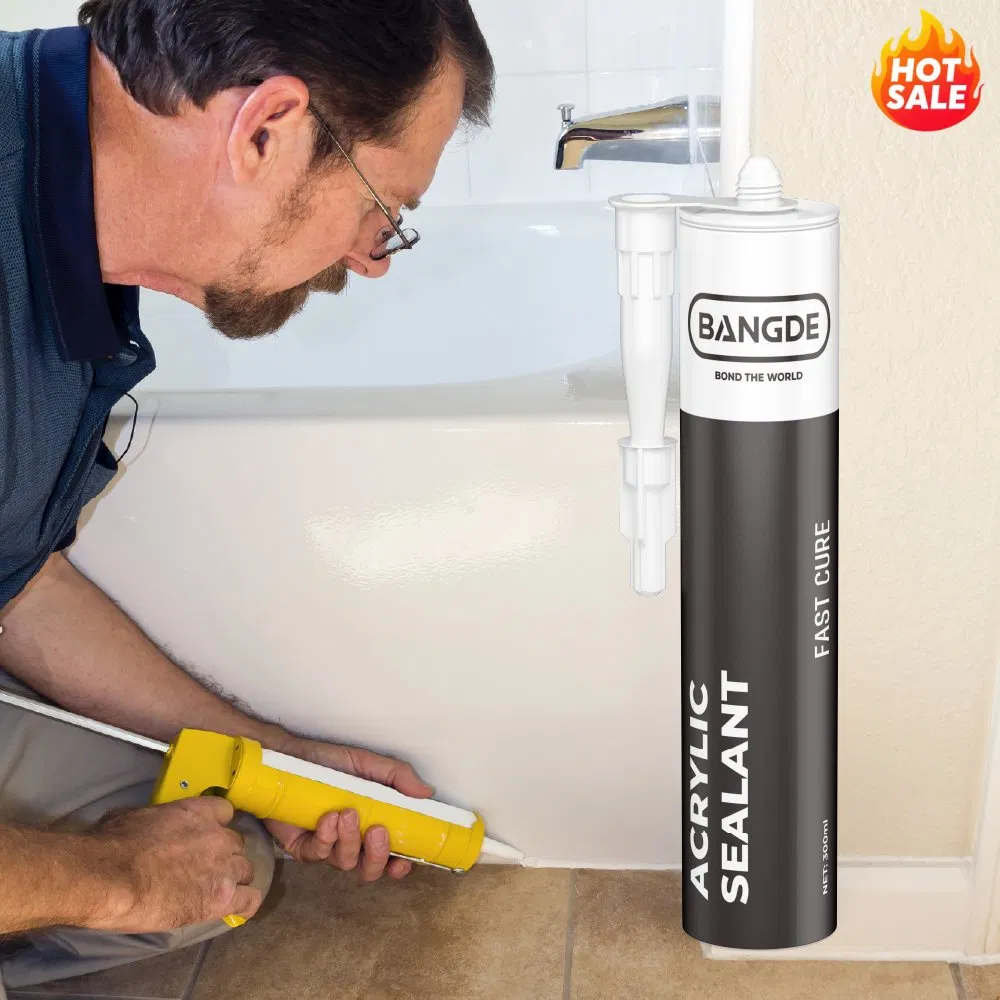 UV Resistant Acrylic Sealant White Finish Malaysia-Made for Interior and Exterior Crack Repairs