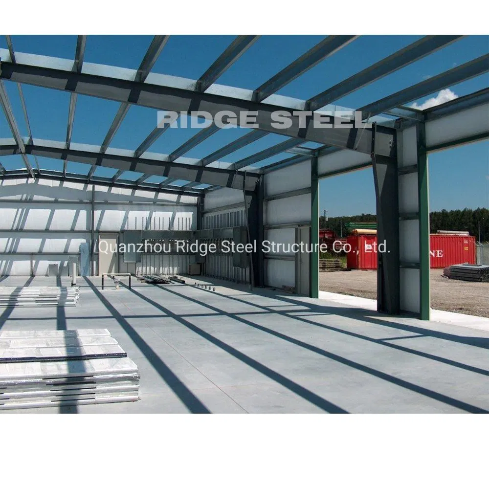 Structural Roofing GB Ridge China Prefab Customized Steel Structure Frame Prefabricated Building Material Manufacture