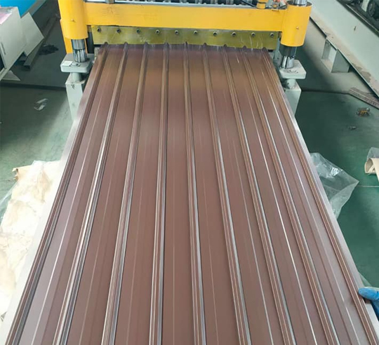 Prepainted Galvanized Corrugated Steel Building Material for Roofing Construction