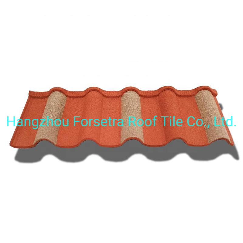 Metro UV Resistance Colorful Stone Coated Roofing Sheets Roof Construction Materials