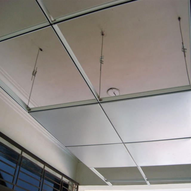 Suspended Lay in Ceiling Used Galvanized T Grid Ceiling System