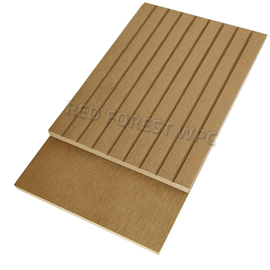 3D Wood Grain WPC Floor Eco-Friendly Waterproof Outdoor Building Material